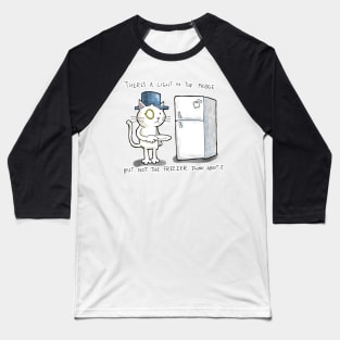 Dapper Cat - Fridge light Baseball T-Shirt